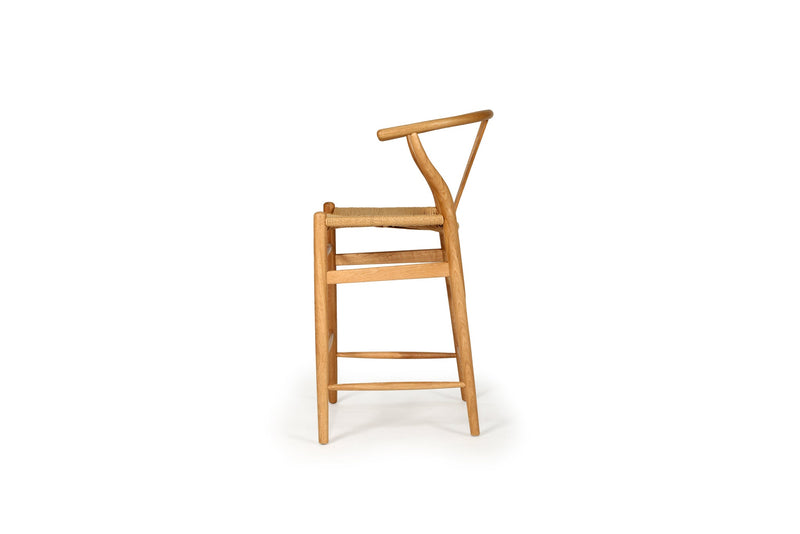 Willow Counter Stool – Natural Oak