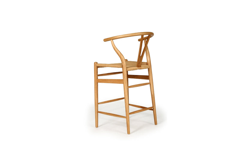 Willow Counter Stool – Natural Oak