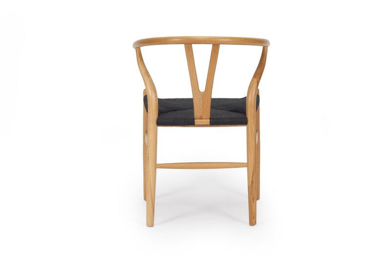 Willow Designer Revere Chair - Natural Oak with Black Cord