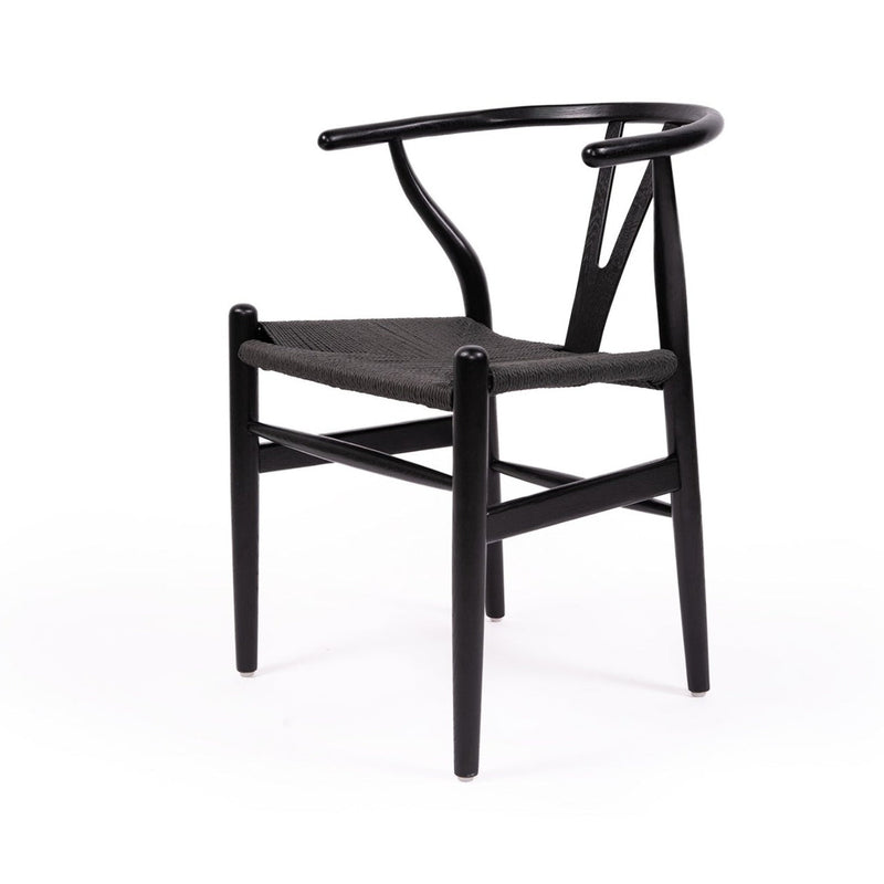 Willow Designer Revere Chair - Black on Black