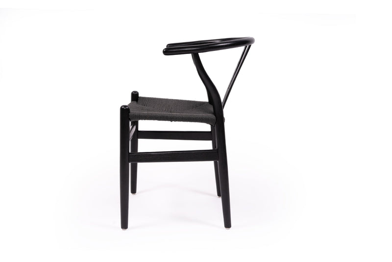 Willow Designer Revere Chair - Black on Black
