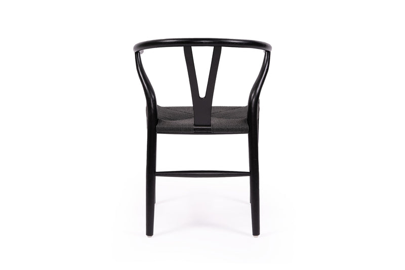 Willow Designer Revere Chair - Black on Black