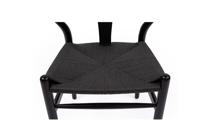 Willow Designer Revere Chair - Black on Black