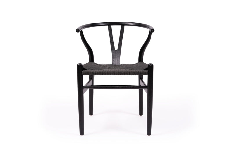 Willow Designer Revere Chair - Black on Black