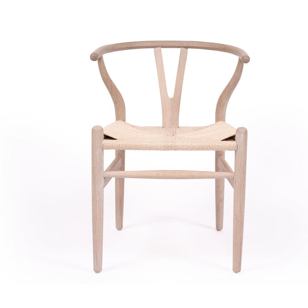 Willow Designer Revere Chair - White Coastal Oak