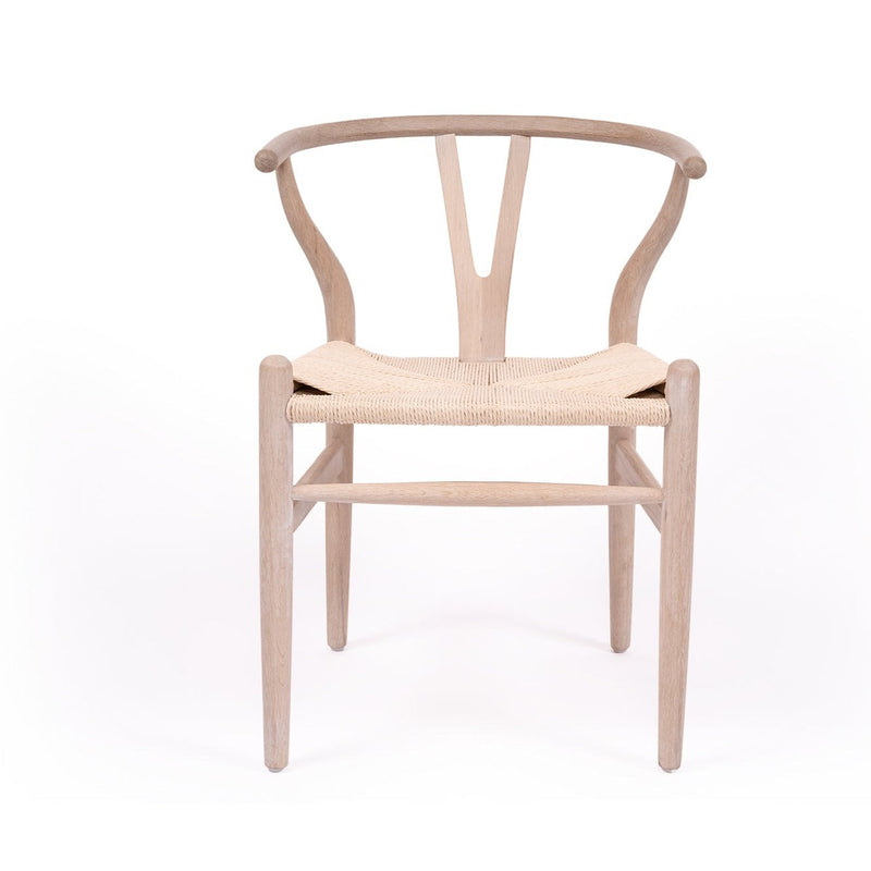 Willow Designer Revere Chair - White Coastal Oak