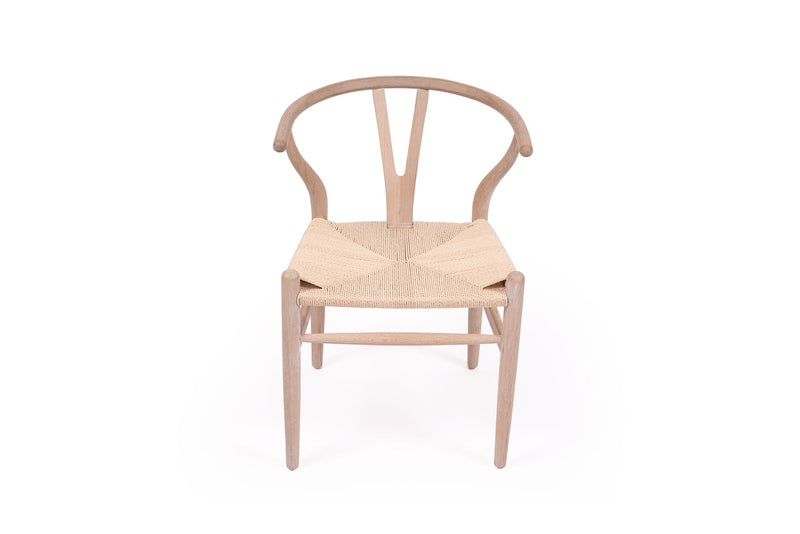 Willow Designer Revere Chair - White Coastal Oak