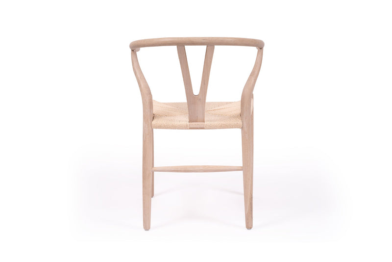 Willow Designer Revere Chair - White Coastal Oak