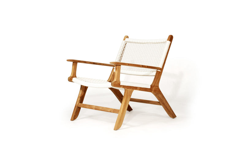 Zane Accent Arm Chair – White