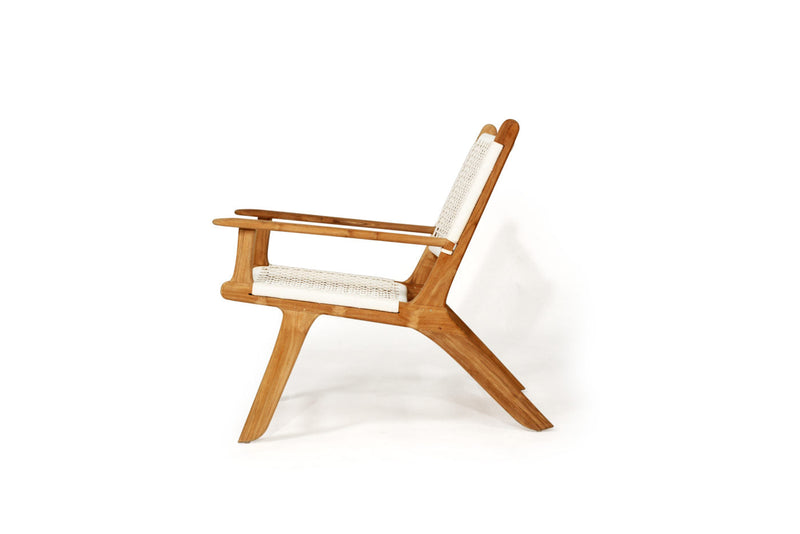 Zane Accent Arm Chair – White