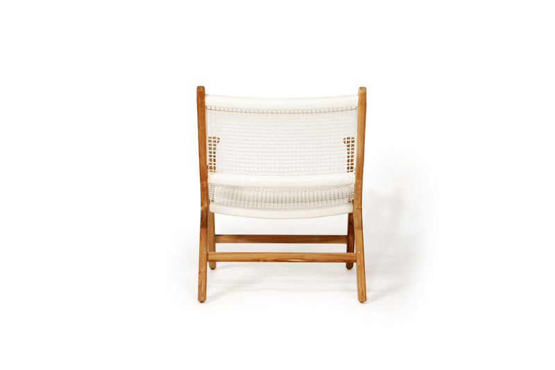 Zane Accent Arm Chair – White
