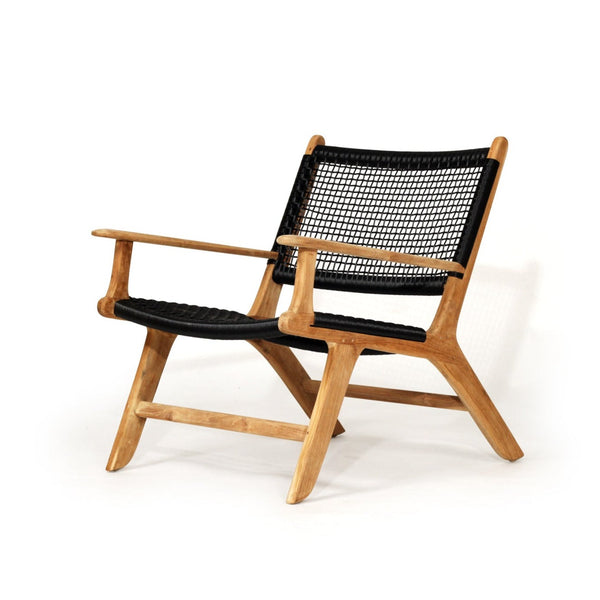 Zane Accent Arm Chair – Black