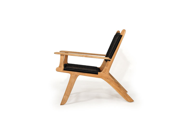 Zane Accent Arm Chair – Black