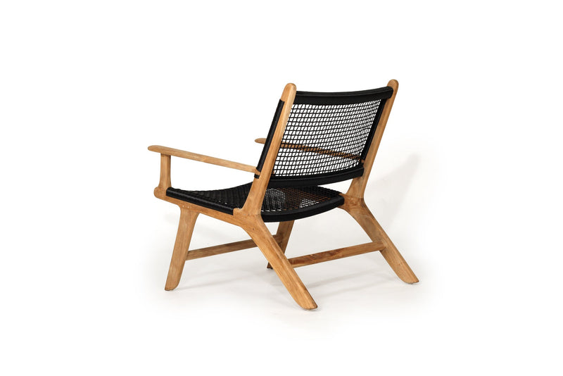 Zane Accent Arm Chair – Black