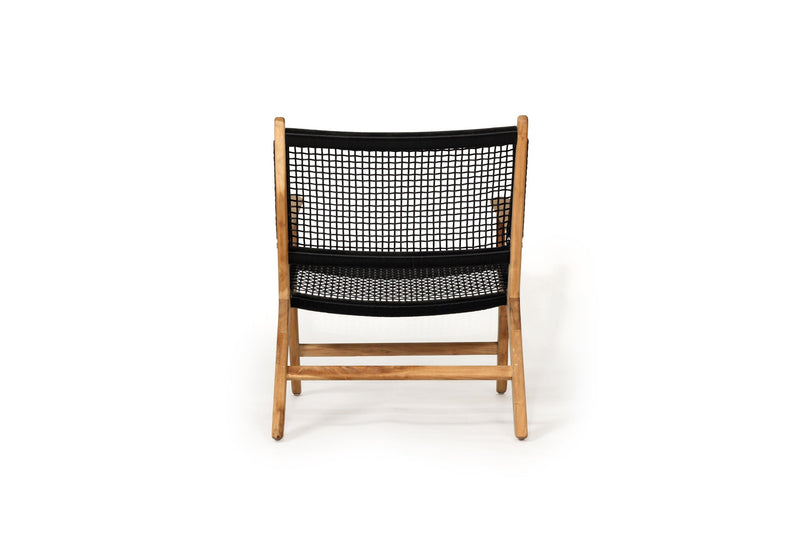 Zane Accent Arm Chair – Black