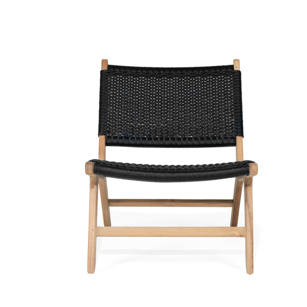 Zane Accent Chair – Black (Close Weave)