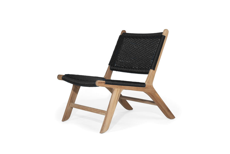 Zane Accent Chair – Black (Close Weave)