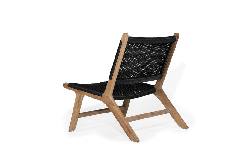 Zane Accent Chair – Black (Close Weave)