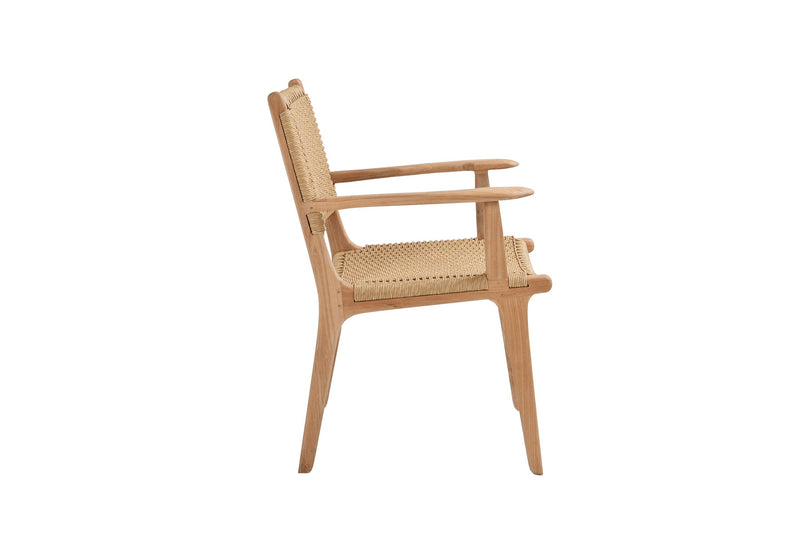 Zane Armchair – Sand – Close Weave