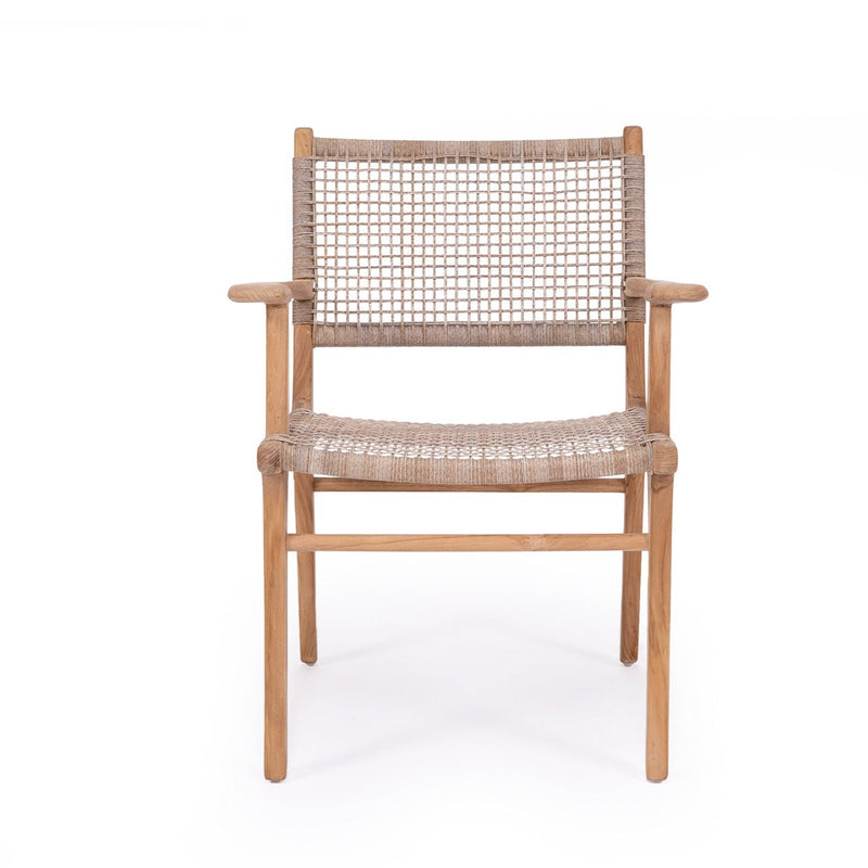 Zane Dining Armchair - Washed Grey