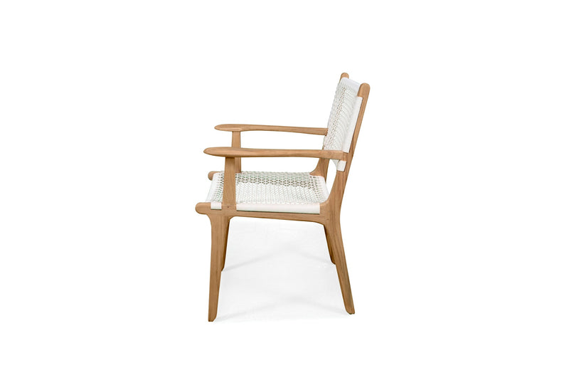 Zane Dining Armchair - White