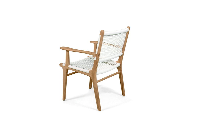 Zane Dining Armchair - White
