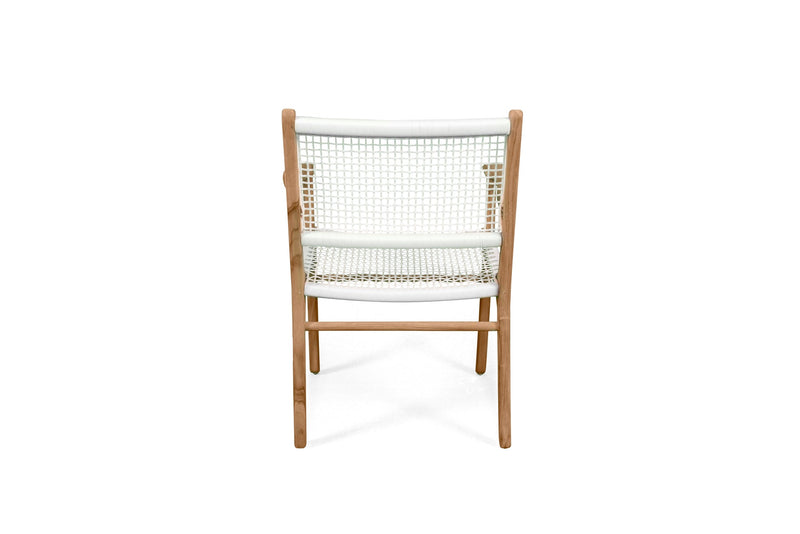 Zane Dining Armchair - White