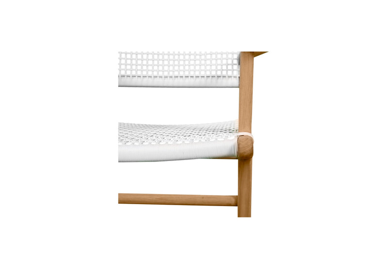 Zane Dining Armchair - White