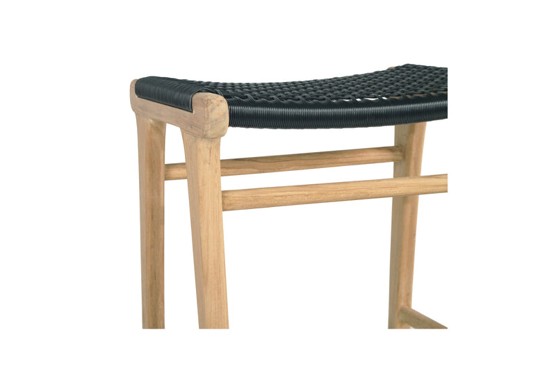 Zane Backless Counter Stool - Black