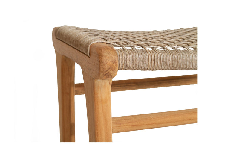Zane Backless Counter Stool - Washed Grey