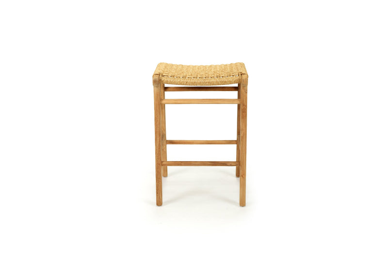 Zane Backless Counter Stool – Sand (Close Weave)