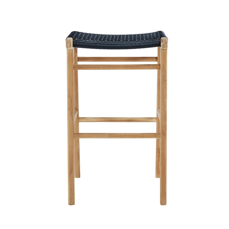Zane Backless Bar Stool - Black