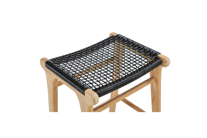 Zane Backless Bar Stool - Black
