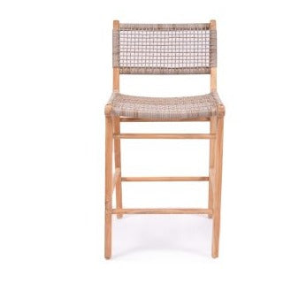 Zane  Counter Stool - Washed Grey