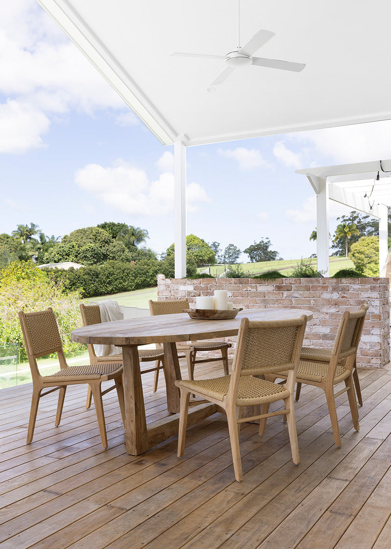 Zane Dining Chair – Sand (Close Weave)