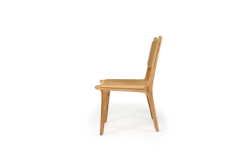 Zane Dining Chair – Sand (Close Weave)