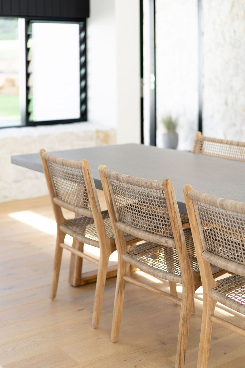 Zane Dining Chair - Washed Grey