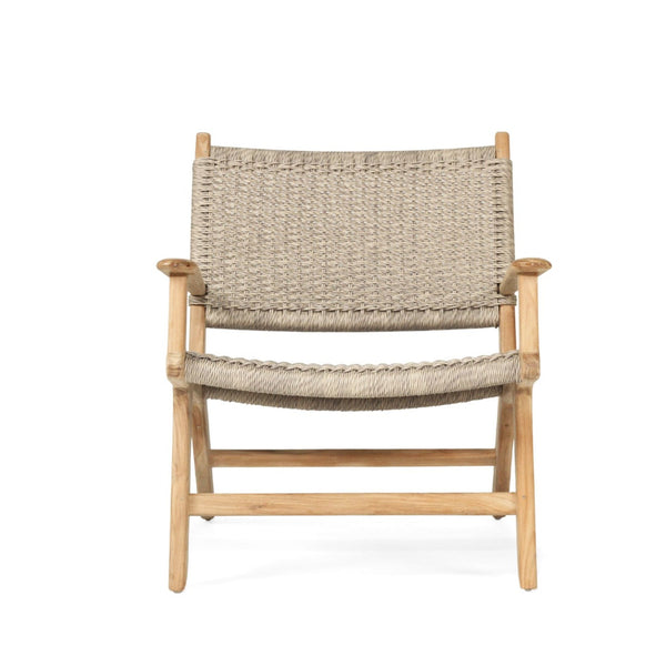 Zane Accent Arm Chair _ Grey (Close Weave)