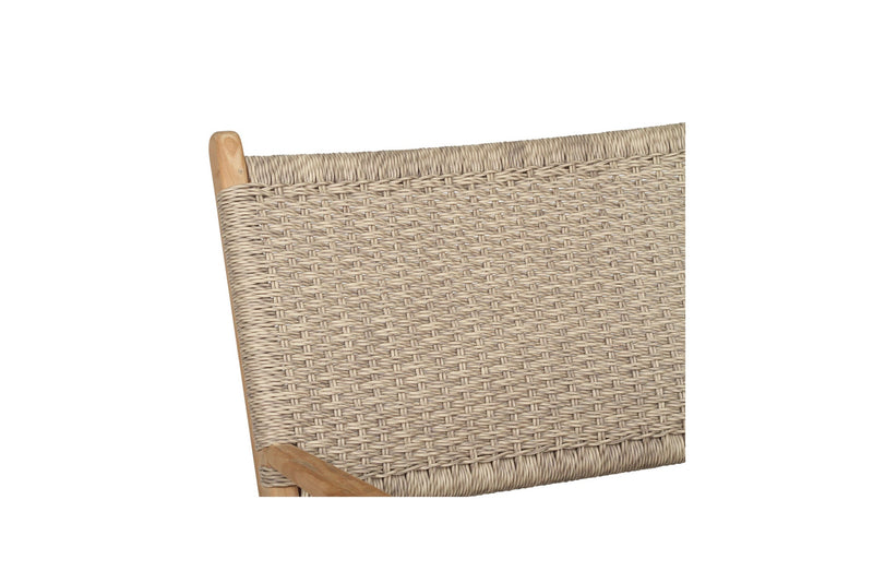 Zane Accent Arm Chair _ Grey (Close Weave)