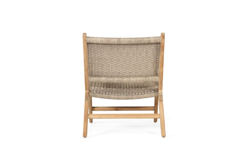 Zane Accent Arm Chair _ Grey (Close Weave)