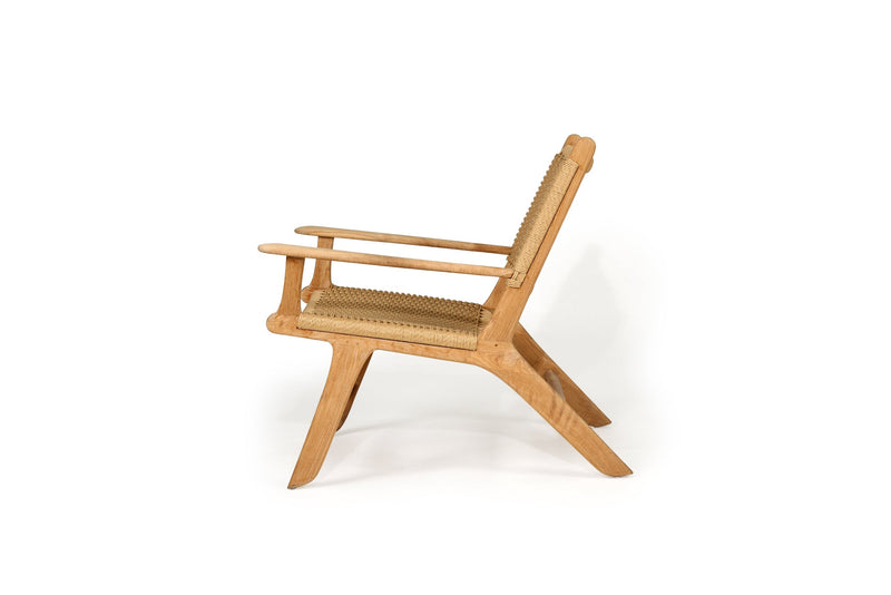 Zane Accent Arm Chair – Sand (Close Weave)
