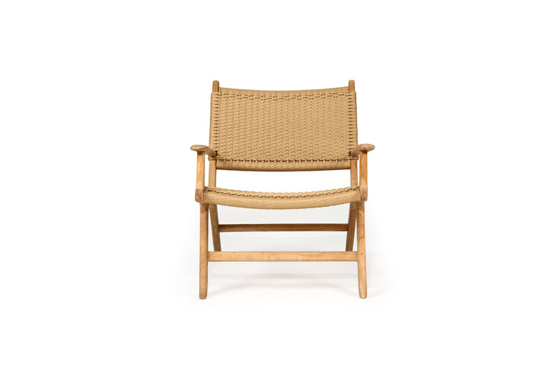 Zane Accent Arm Chair – Sand (Close Weave)