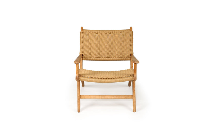 Zane Accent Arm Chair – Sand (Close Weave)