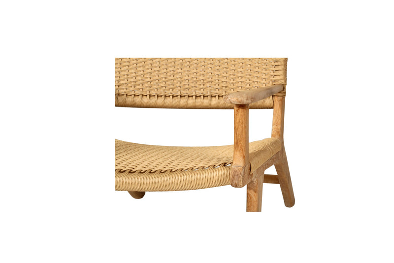 Zane Accent Arm Chair – Sand (Close Weave)