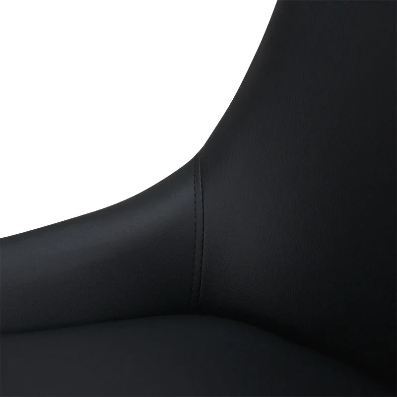 Calibre CDC2003-SE - Dining Chair - Black PU (Set of 2)