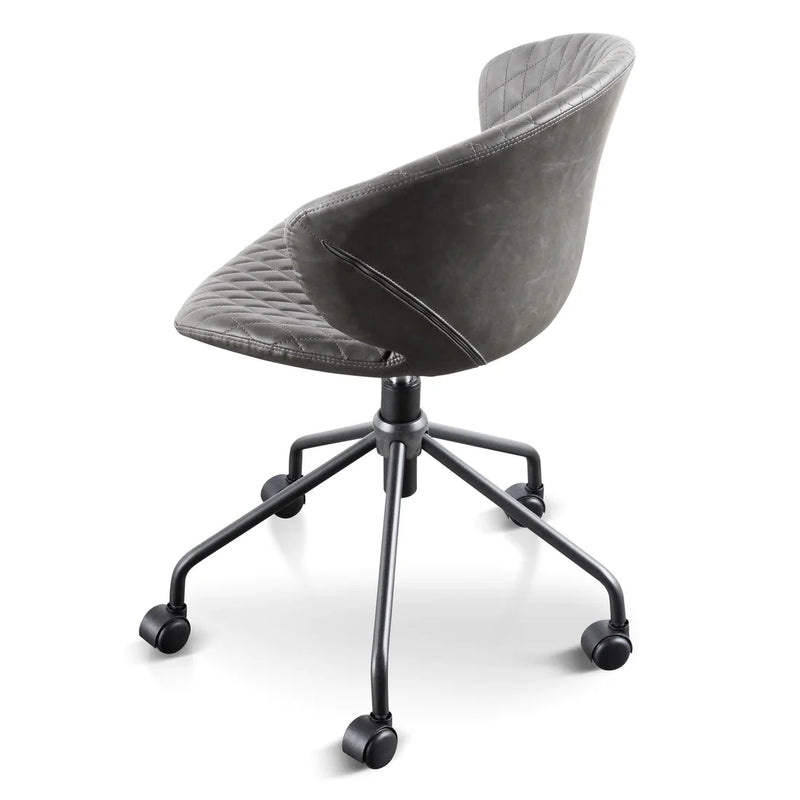 Calibre COC6192-LF Office Chair - Charcoal with Black Base