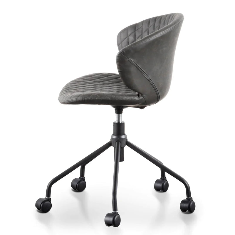 Calibre COC6192-LF Office Chair - Charcoal with Black Base