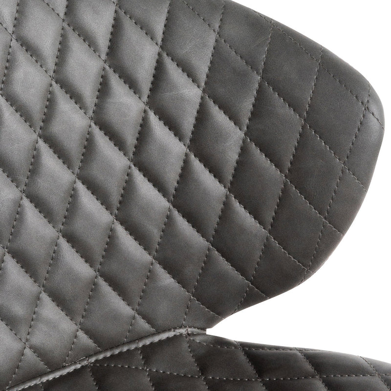 Calibre COC6192-LF Office Chair - Charcoal with Black Base