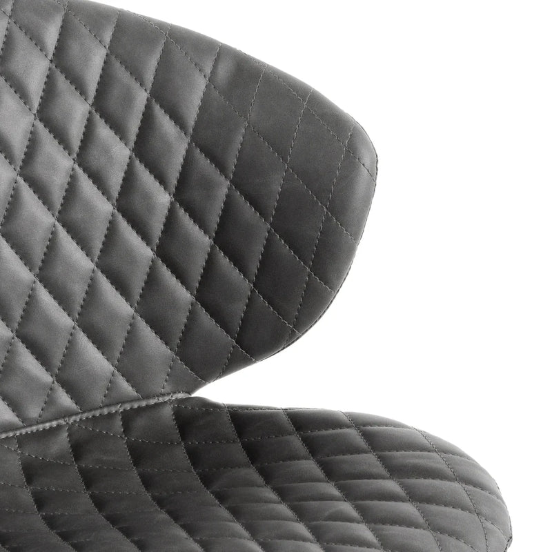 Calibre COC6194-LF Office Chair - Charcoal with White Base