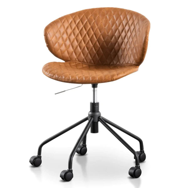 Calibre COC6193-LF Office Chair - Tan with Black Base